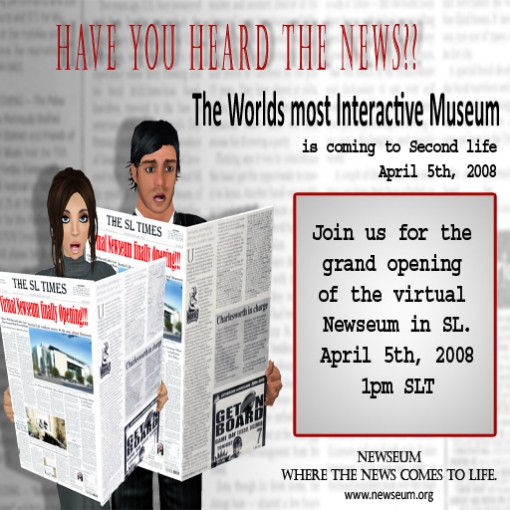 Newseum Invite